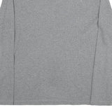 PUMA Mens Grey Long Sleeve Crew Neck Cotton T-Shirt 2XL Casual Sportswear