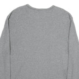 PUMA Mens Grey Long Sleeve Crew Neck Cotton T-Shirt 2XL Casual Sportswear