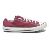 CONVERSE Chuck Taylor All Star Mens Low Top Trainers Red Canvas UK 9.5 Classic