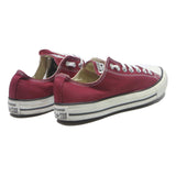 CONVERSE Chuck Taylor All Star Mens Low Top Trainers Red Canvas UK 9.5 Classic
