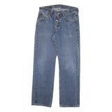 LEVI'S 501 Mens Jeans Blue Regular Straight Denim Medium W30 L29 Classic Fit