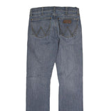 WRANGLER Mens Slim Blue Denim Jeans W30 L30 Classic Zip Closure