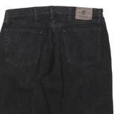 WRANGLER Mens Black Denim Shorts L W36 Classic Fit Casual Cotton