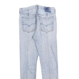 LEVI'S Womens 501S Jeans Slim Skinny Denim Light Wash W26 L30 Classic Button Fly