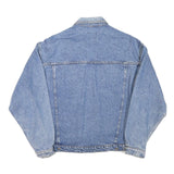 LEVI'S Mens Blue Denim Jacket L Cotton Blend Classic Button Fastening Casual