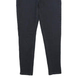 LEVI'S Legging Womens Jeans Black Slim Skinny Denim Raw W28 L30 Stretch