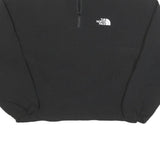 THE NORTH FACE Womens Black Outdoor Jacket M Polyester Blend Plain Zip