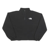 THE NORTH FACE Womens Black Outdoor Jacket M Polyester Blend Plain Zip