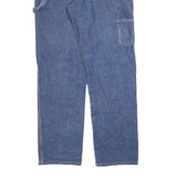 DICKIES Mens Regular Blue Denim Jeans W36 L34 Zip Cotton Blend Workwear