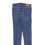 LEVI'S Womens Jeans Blue Slim Skinny Denim Medium W26 L30 Distressed Zip 311
