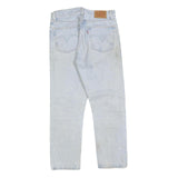 LEVI'S 501 BIG E Womens Jeans Blue Light Denim Regular Fit Straight Button W30