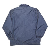 CIBYLL Mens Blue & White Check Reversible Jacket L Polyester Blend Zip