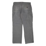DICKIES Mens Regular Fit Grey Jeans Cotton Blend W36 L32 Workwear Durable