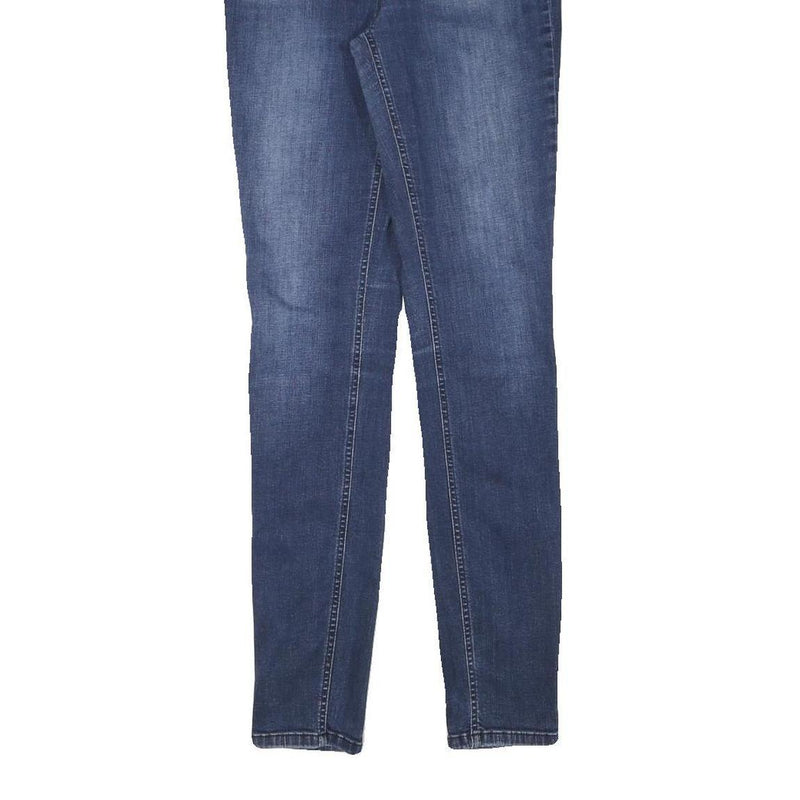 GUESS Womens Jeans Blue Slim Skinny Denim Medium W28 L30 Stylish Zip Fastening