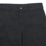 DICKIES Mens Black Casual Shorts XL W40 Polyester Blend Comfort Workwear