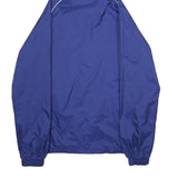 ADIDAS Mens Blue FC Reinach Zip Hooded Polyamide Track Jacket S Lightweight