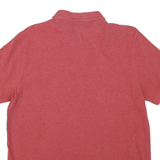 POLO RALPH LAUREN Mens Red Polo Shirt Short Sleeve Plain XL Classic Cotton