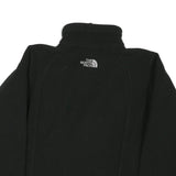 THE NORTH FACE Womens Black Outdoor Jacket M Polyester Blend Zip Fleece