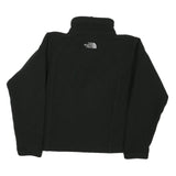 THE NORTH FACE Womens Black Outdoor Jacket M Polyester Blend Zip Fleece