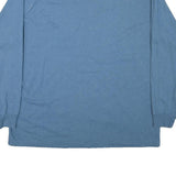 CARHARTT Mens Blue Long Sleeve Crew Neck Pocket T-Shirt XL Cotton Blend