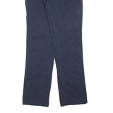 CARHARTT Mens Cotton Blend Navy Relaxed Fit Straight Trousers W30 L34 Workwear
