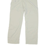 COLUMBIA Womens Regular Beige Polyester Blend Zip Trousers W30 L31 Outdoor