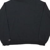 CHAMPION Mens Black Regents LRHS Soccer Pullover Hoodie L Cotton Blend