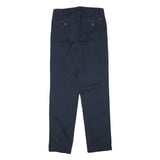 DICKIES Mens Cotton Blend Navy Regular Straight Trousers W28 L31 Workwear Fit