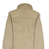 MAX&CO Womens Beige Zip Jacket UK 12 Polyester Blend Classic Fit Elegant Toggle