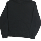 PUMA Mens Black Embossed Logo Pullover Hoodie L Cotton Casual Sportswear