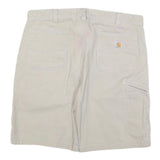 CARHARTT Mens Shorts Beige Casual Plain 3XL W38 Relaxed Fit Pocketed