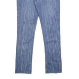 LEVI'S 571 Womens Slim Blue Denim Light W30 L28 Slim Fit Zip Jeans