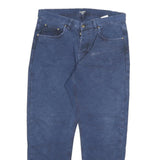 CARHARTT Mens Jeans Blue Relaxed Straight Denim Medium W34 L29 Workwear Button