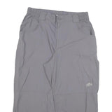 MAMMUT Mens Grey Polyester Blend Relaxed Straight Trousers W28 L22 Outdoor