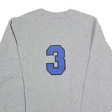 RUSSELL ATHLETIC Mens Grey Palmetto Power Crew Neck M Cotton Blend Sweatshirt