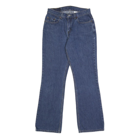 LEVI'S 515 Womens Jeans Blue Regular Bootcut Denim Medium W28 L31 Classic Fit