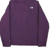 THE NORTH FACE Womens Purple Outdoor Jacket S Polyester Blend Zip Hooded