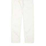 LEVI'S 501 Womens White Regular Straight Denim Jeans W25 L30 Classic Button