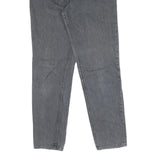 LEVI'S Womens Jeans Grey Regular Straight Denim W26 L30 Classic Cotton Button