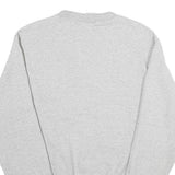 CHAMPION Mens Grey Mount Mary University Crew Neck S Cotton Blend Sweatshirt