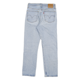 LEVIS Womens Premium Wedgie Regular Fit Straight Denim Light Blue & Light W25