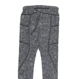 Womens Joggers Black & White Speckled Regular Slim M W25 L23 Activewear