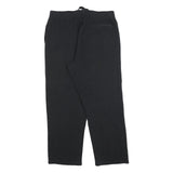 FILA Mens Joggers Black L W36 L30 Regular Tapered Cotton Blend Comfort Casual