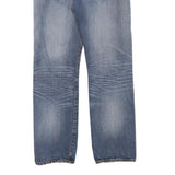 LEVI'S Mens Blue Regular Jeans Denim Medium W32 L30 Classic Button Closure