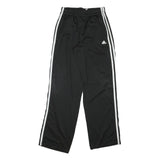 ADIDAS Mens Joggers Black & White Classic Tapered L W26 L30 Sportswear
