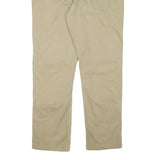 CARHARTT Mens Cotton Blend Beige Regular Straight Fit Trousers W38 L32 Casual