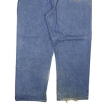 DICKIES Mens Regular Fit Blue Denim Jeans W44 L29 Classic Cotton Zip