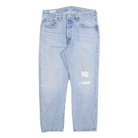 LEVI'S 501 BIG E Womens Jeans Blue Regular Straight Denim Light W30 L26 Vintage