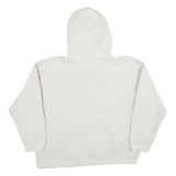 LEVI'S Mens White Pullover Hoodie L Cotton Soft Comfort