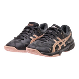 ASICS Sneaker Trainers Black Synthetic Womens UK 3